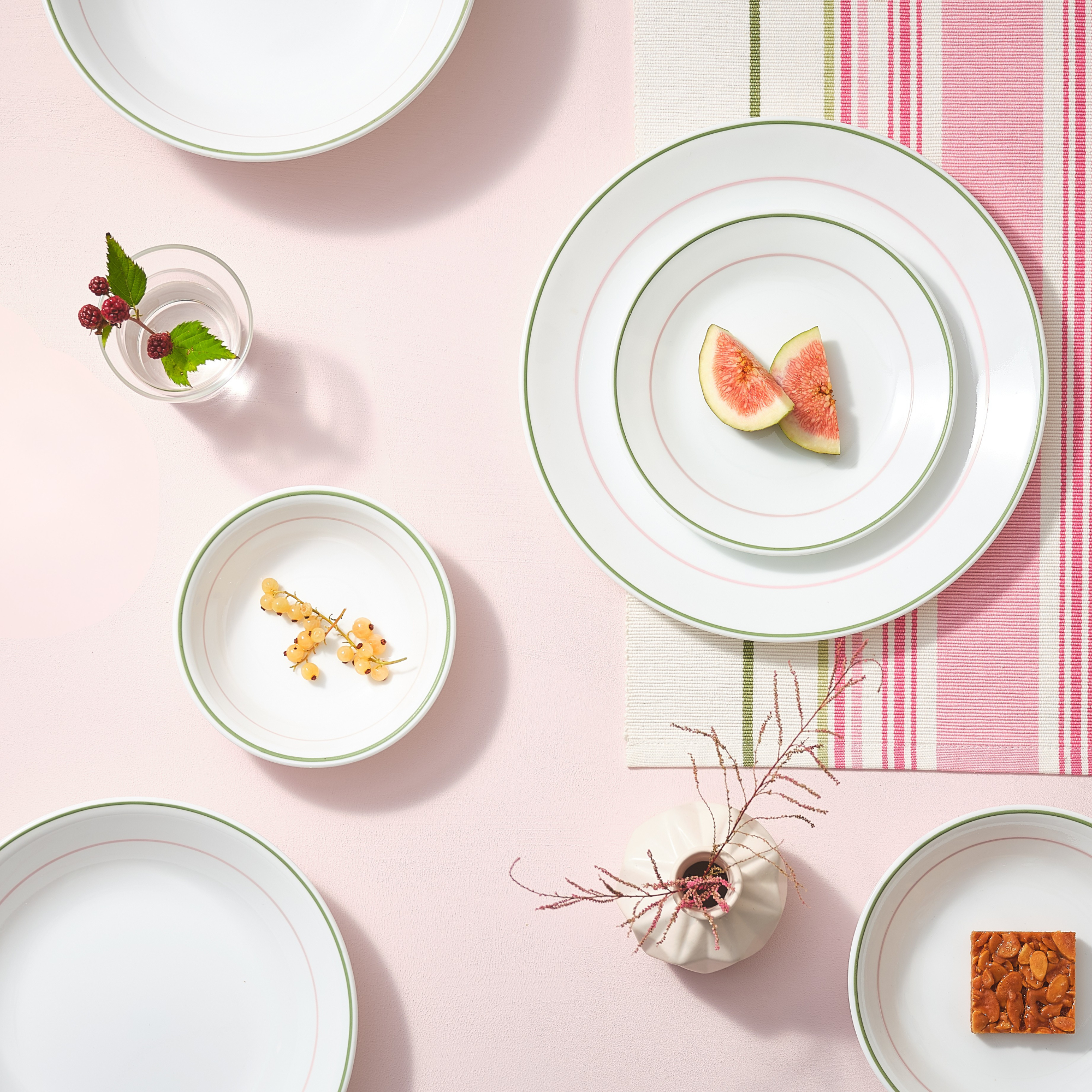 Corelle® Double Ring Green Ramekin 177mL