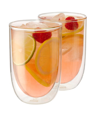 Pyrex® Double Wall Glass 350mL-2 Pack