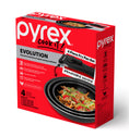 PYREX® Evolution Cookware 4 Piece Fry Pan Set w/Detachable Handle