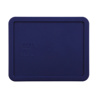 Pyrex® Replacement Blue Lid Rectangle 11 Cup-7212 PC