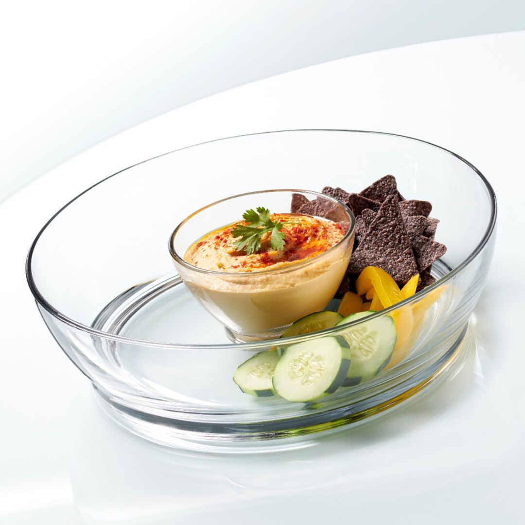 Anchor Hocking® Whitman Chip & Dip Set 33cm