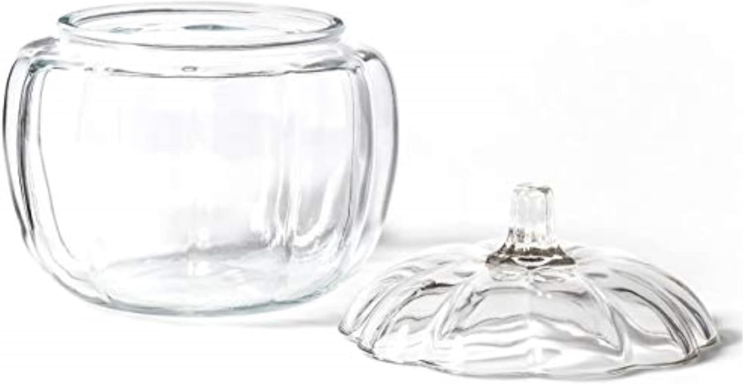 Anchor Hocking Glass Pumpkin Candy Jar