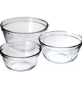 Anchor Hocking® Mixing Bowl Set-3 Pc V/P (950mL, 1.4L, 2.35L)