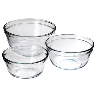 Anchor Hocking® Mixing Bowl Set-3 Pc V/P (950mL, 1.4L, 2.35L)