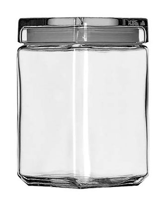 Anchor Hocking® Stackable Jar w/Glass Lid 1.4L