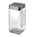 CLEARANCE Anchor Hocking® Stackable Jar w/Brushed Aluminum Lid 1.9L