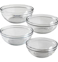 Anchor Hocking® Mixing Bowl Set-4 Pc V/P (0.9L, 1.4L, 2.35L, 3.3L)