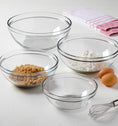 Anchor Hocking® Mixing Bowl Set-4 Pc V/P (0.9L, 1.4L, 2.35L, 3.3L)