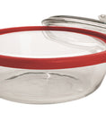 Anchor Hocking® Oven Basics 1.9L Casserole w/TrueFit Glass Lid-Cherry