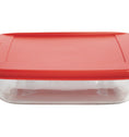 Anchor Hocking® Essentials Baking Dish + Embrace Lid 20cm-Cherry