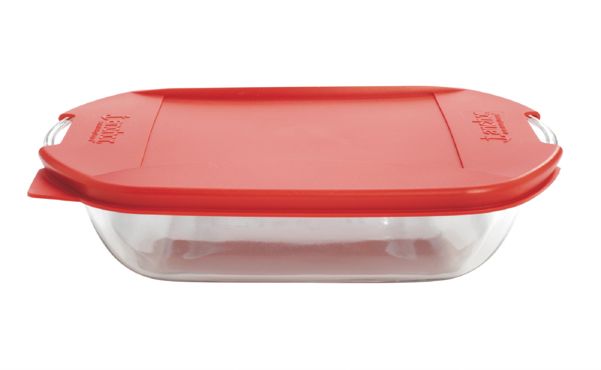 Anchor Hocking® Essentials Baking Dish + Embrace Lid 20cm-Cherry