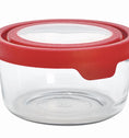 Anchor Hocking® Round TrueSeal™ Food Storage 7 cup w/Cherry Lid