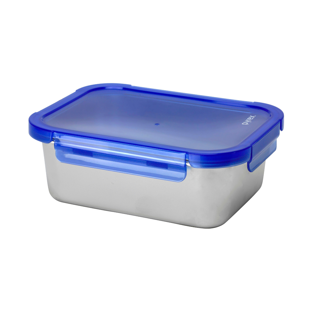 CLEARANCE Pyrex® Stainless Steel Meal Box 1.8L