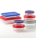 BLACK FRIDAY DEAL Pyrex® Simply Store 14 Piece Set (Coloured)