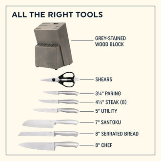 Chicago Cutlery® Insignia Steel 13 Piece Set