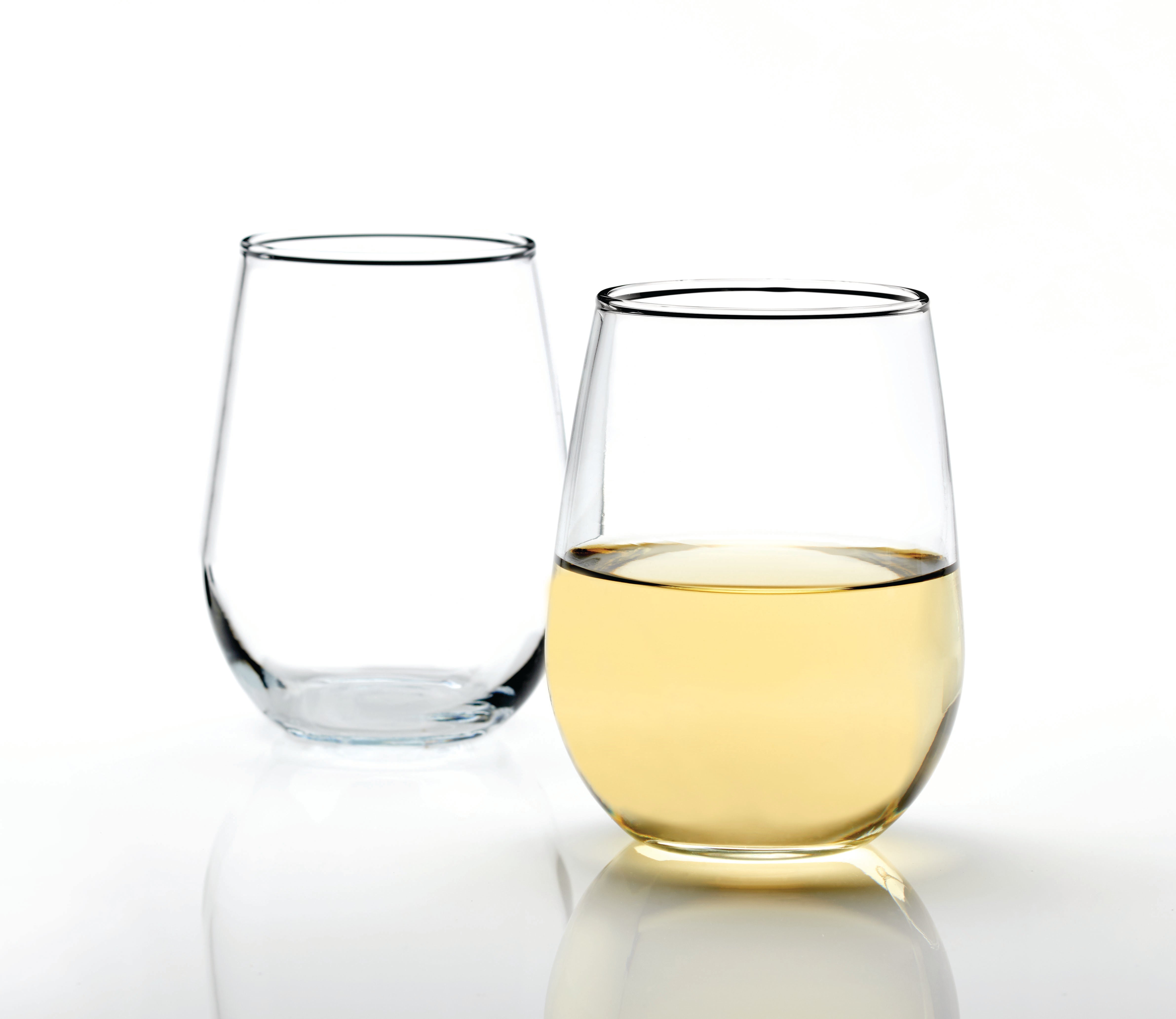 Anchor Hocking® Vienna Stemless White Wine-4 Pack (443mL)