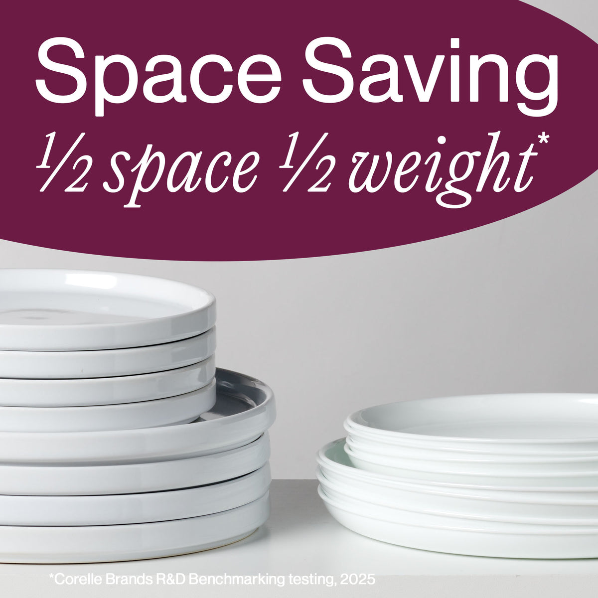 Corelle® Winter Frost White Versa Meal Bowl 887mL-4 Pack-DTCM