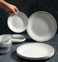 Corelle® Caspian Lace 18 Piece Dinner Set-DTCM