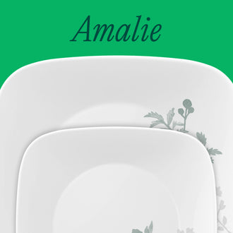 Corelle® SQ RND Amalie 16 Piece Set Dinner Set