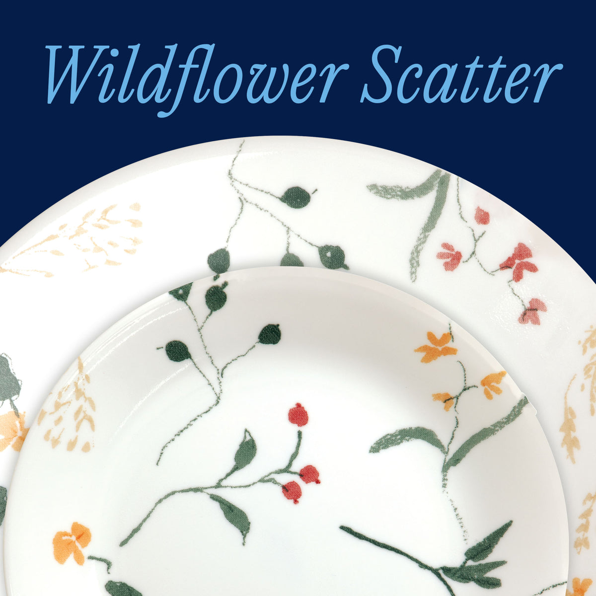 Corelle® Wildflower 12 Piece Dinner Set