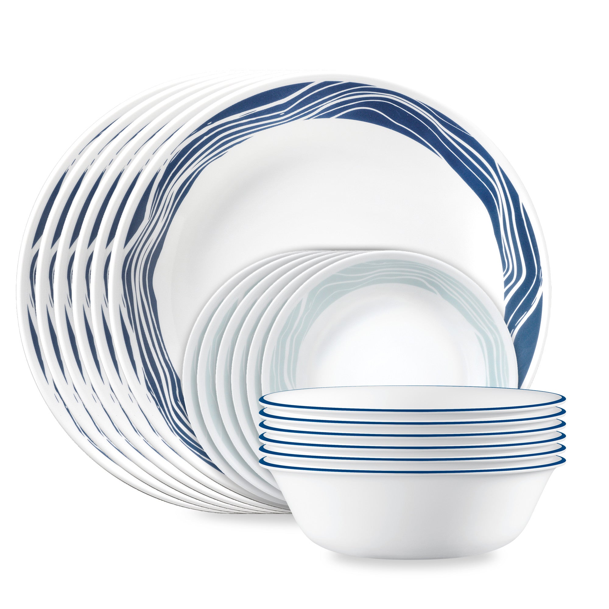 Corelle® Acadia 18 Piece Dinner Set