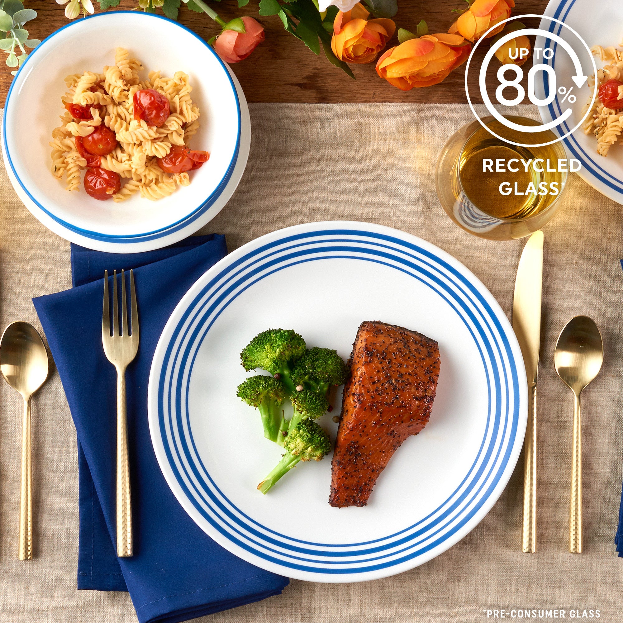 Corelle® Laila 18 Piece Dinner Set