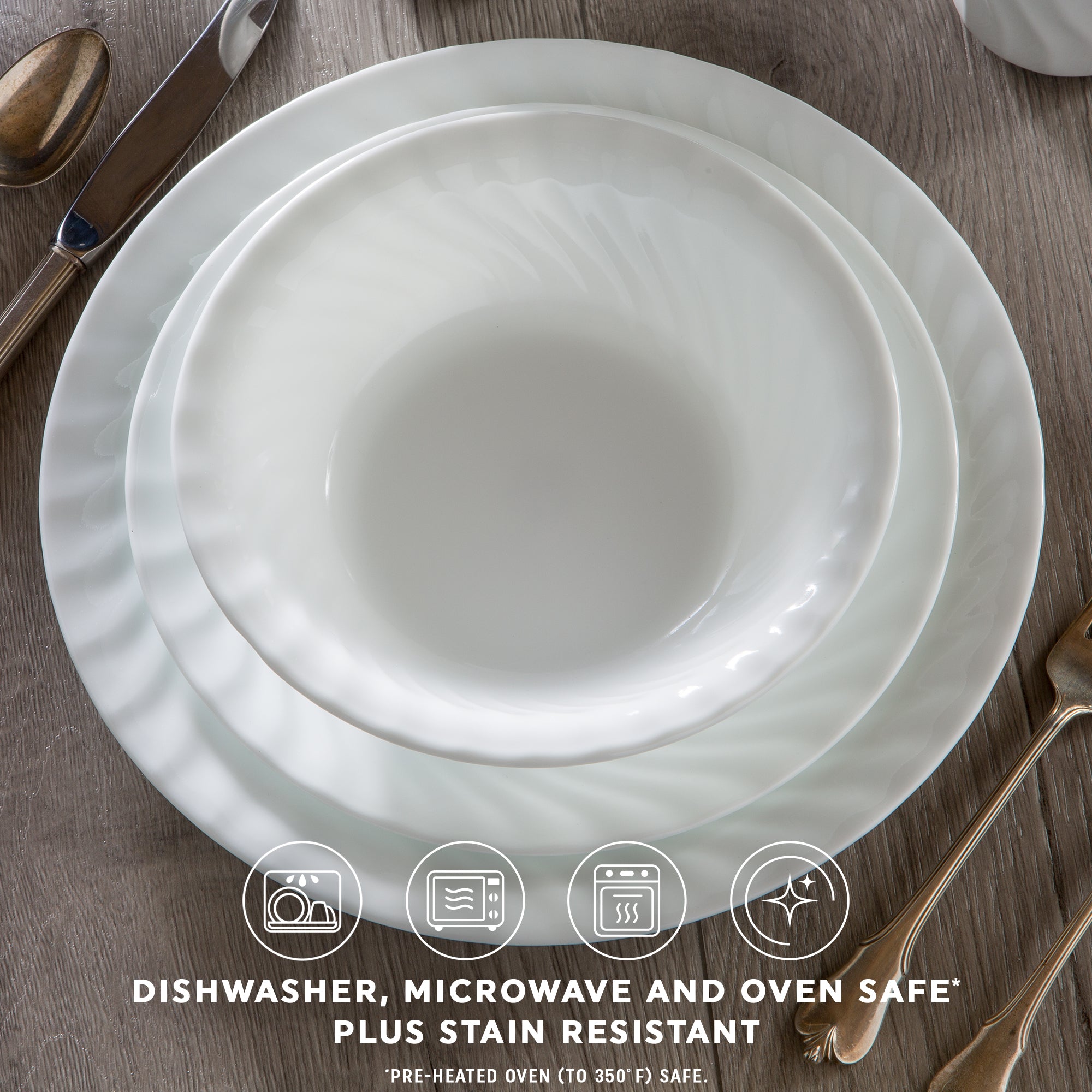 Corelle® Enhancements 12 Piece Dinner Set