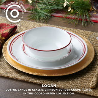 Corelle® Logan 18 Piece Dinner Set