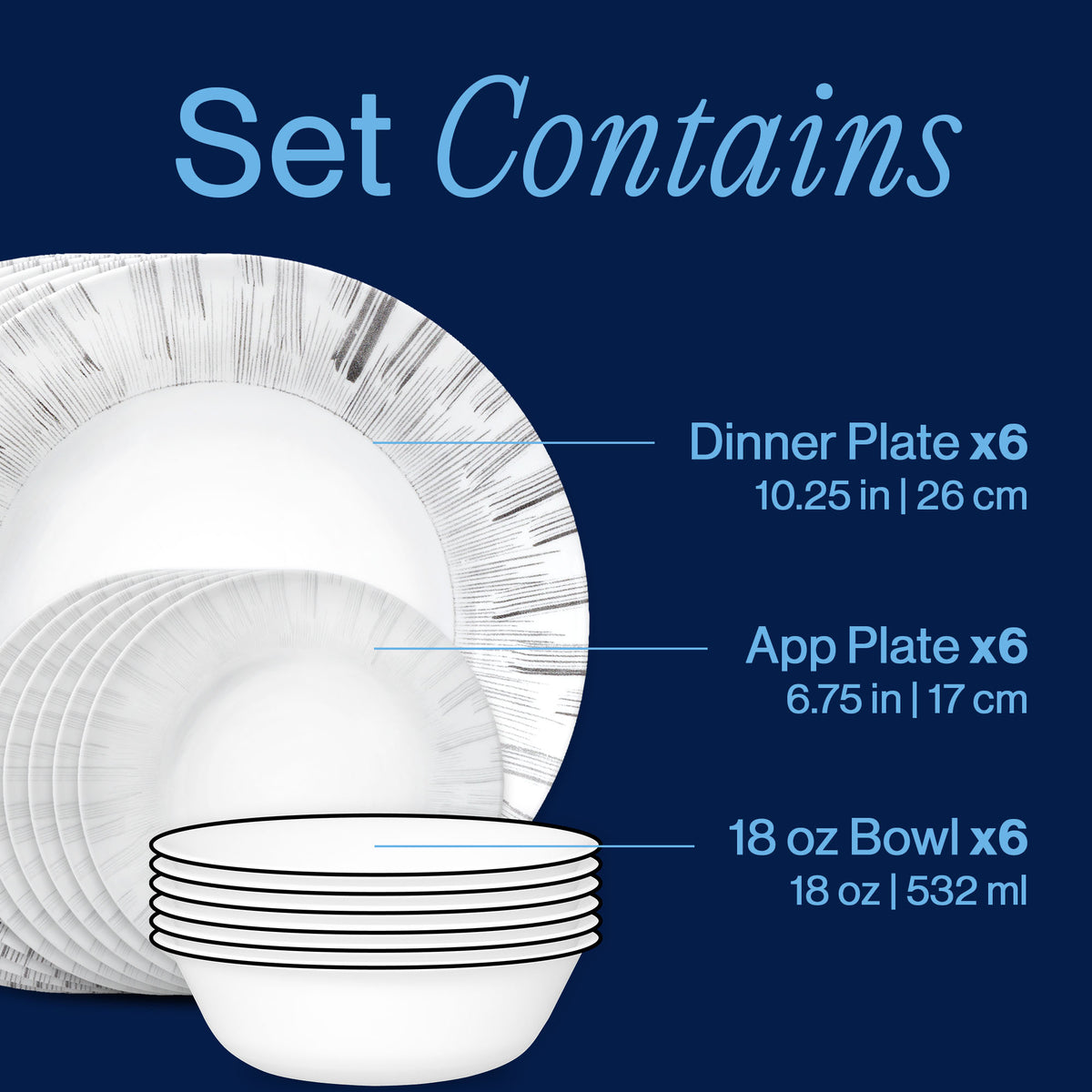 Corelle® Arica 12 Piece Dinner Set