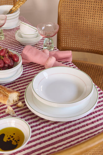 Corelle® Double Ring Green Soup Bowl 21cm