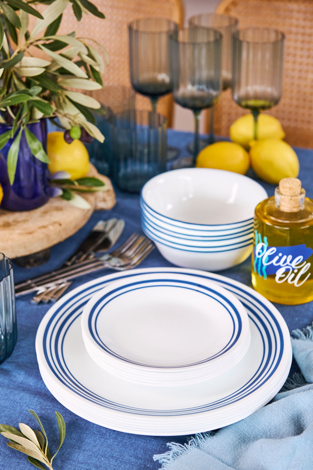 Corelle® Laila 18 Piece Dinner Set-DTCM