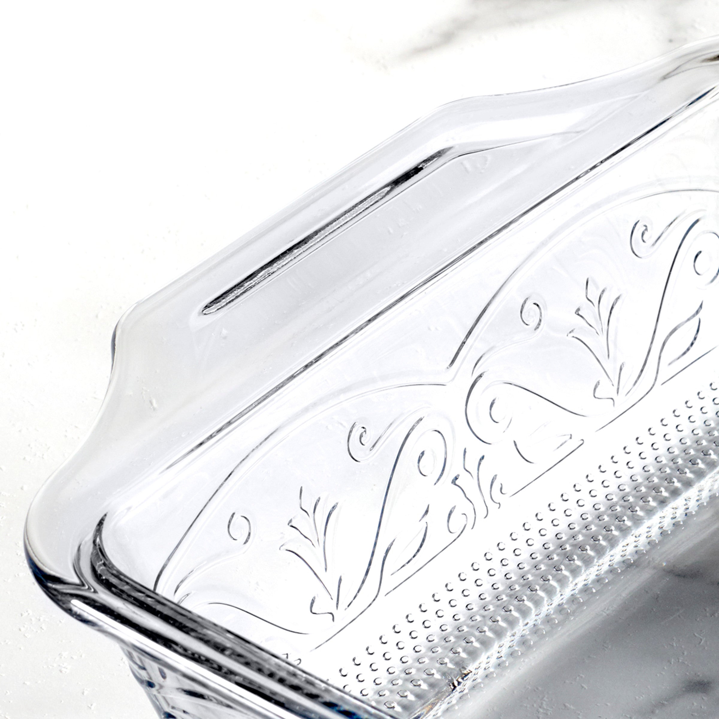 Anchor Hocking Laurel Embossed Rectangle Baking Dish 2.85L