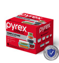 Pyrex® Simply Store Storage 6 Piece Set w/Coloured Lids