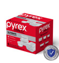 Pyrex® Ultimate Storage 5 Piece Set w/White Lids