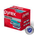 Pyrex® Simply Store Storage 5 Piece Rectangle Set Coloured Lids