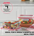 PROMO Pyrex® Freshlock 10 Piece Set (5 x 4 Cup-950ml Square)