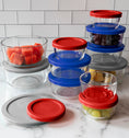 Pyrex® Simply Store 22 Piece Round Set-Coloured