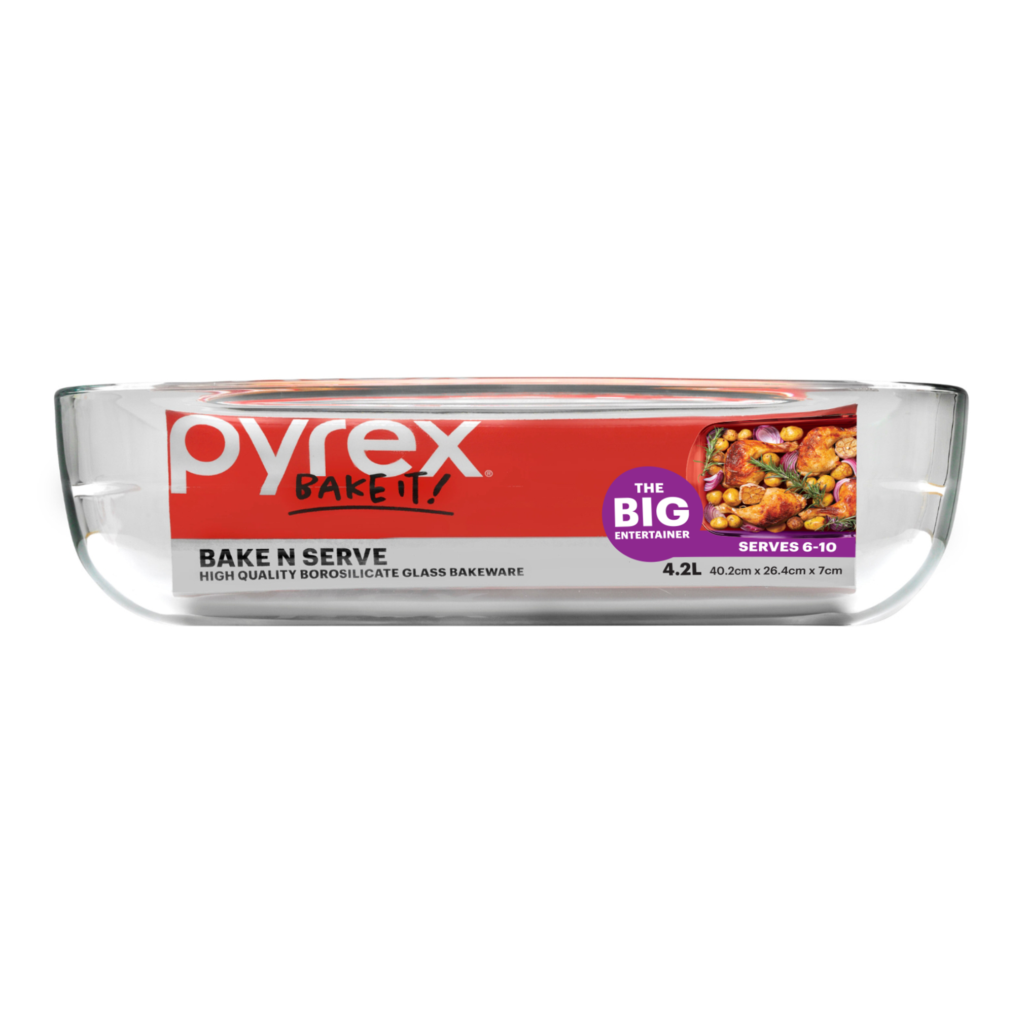 Pyrex® Bake N Serve Rectangle Baker 4.2L