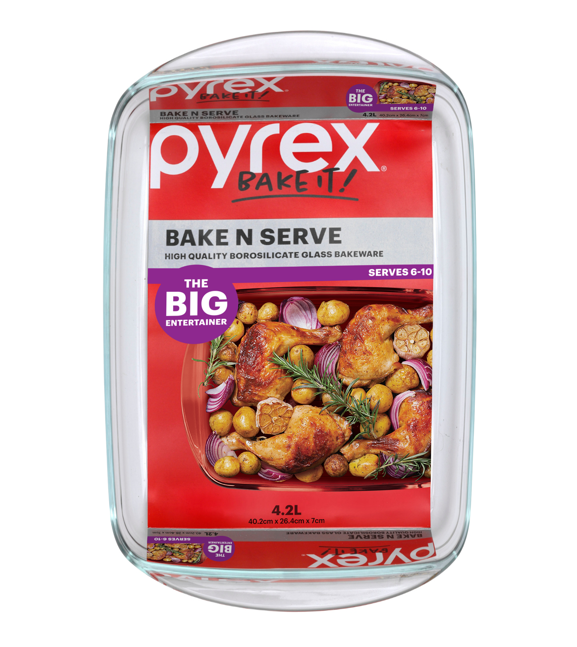 Pyrex® Bake N Serve Rectangle Baker 4.2L
