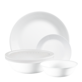 Corelle® Winter Frost White 20 Piece Dinner Set