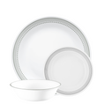 Corelle® Mystic Gray 18 Piece Dinner Set