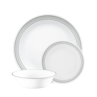 Corelle® Mystic Gray 18 Piece Dinner Set