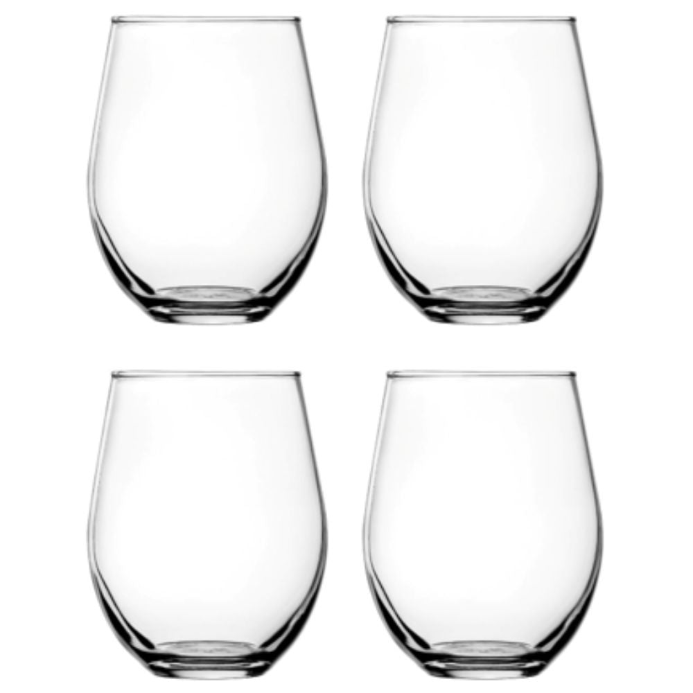 Anchor Hocking® Vienna Stemless Red Wine-4 Pack (591mL)