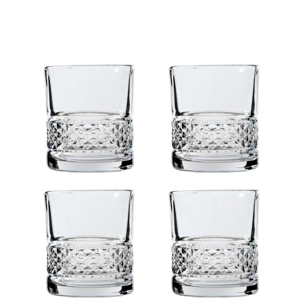 Anchor Hocking® Alistair Rocks Glass-4 Pack (355mL)