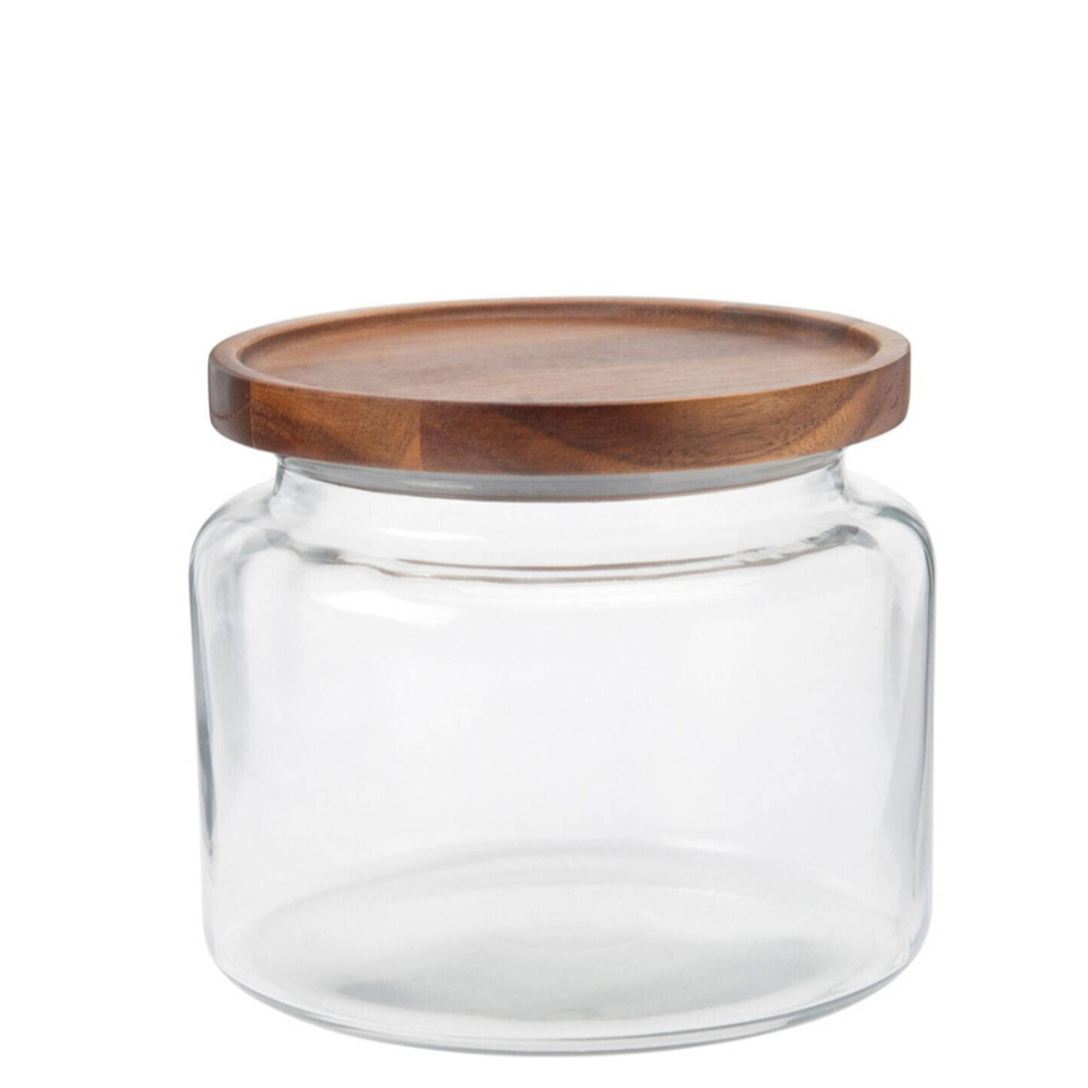 Anchor Hocking® Montana Jar w/Acacia Lid 1.9L