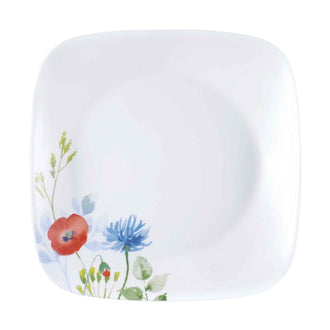 Corelle® SQ RND Daisy Field Lunch Plate 22.9cm