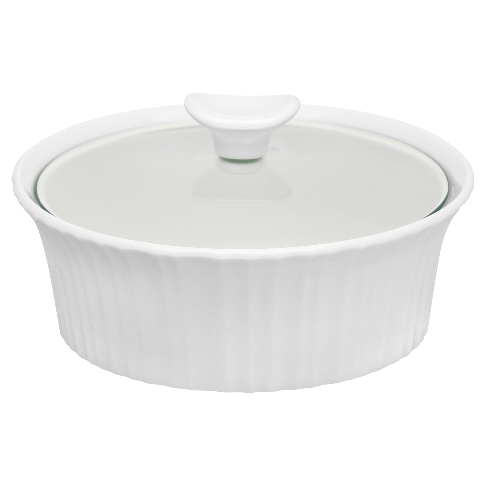 Corningware® French White 1.4L Round Covered Casserole
