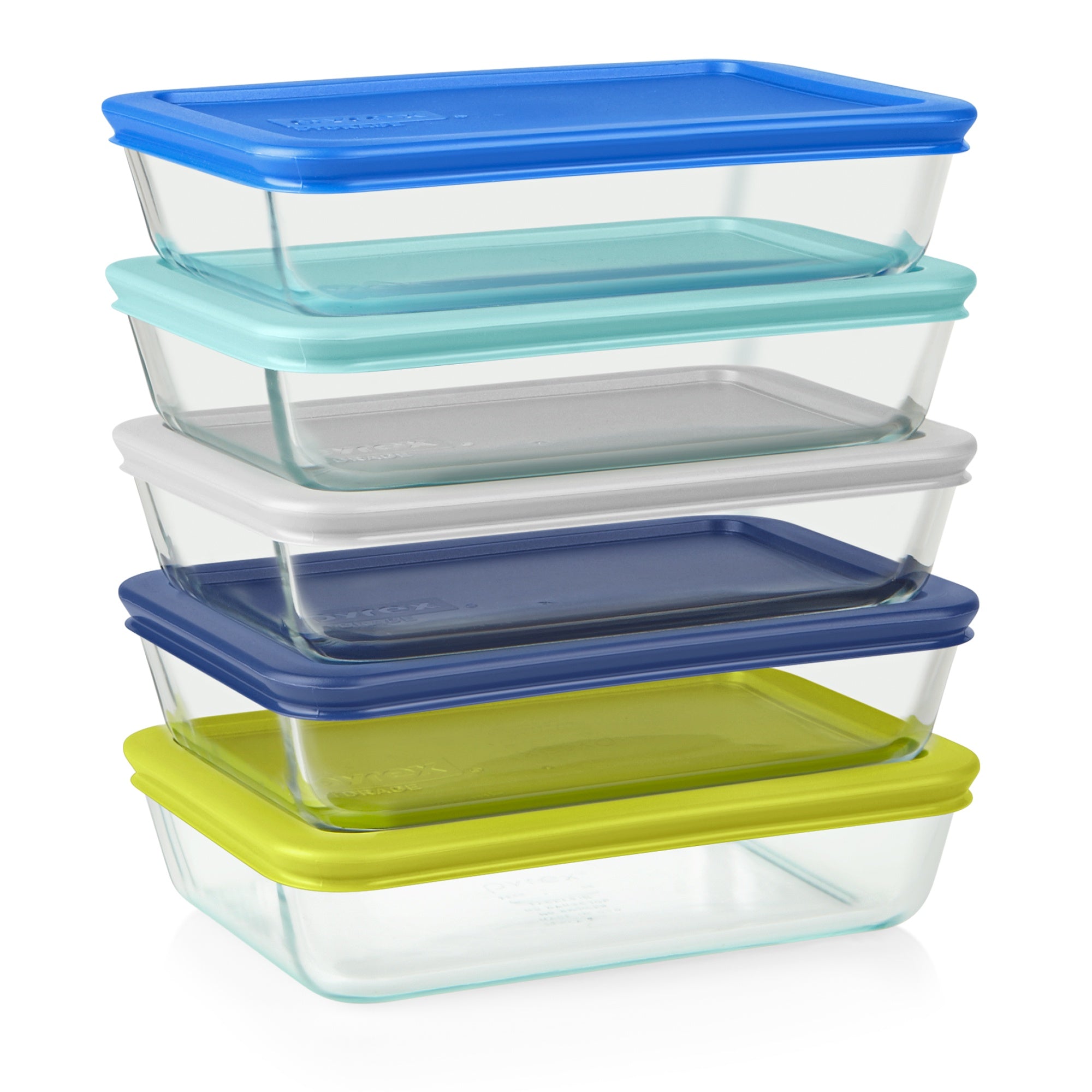 Pyrex® Storage Coloured Meal Plan 10 Piece Set