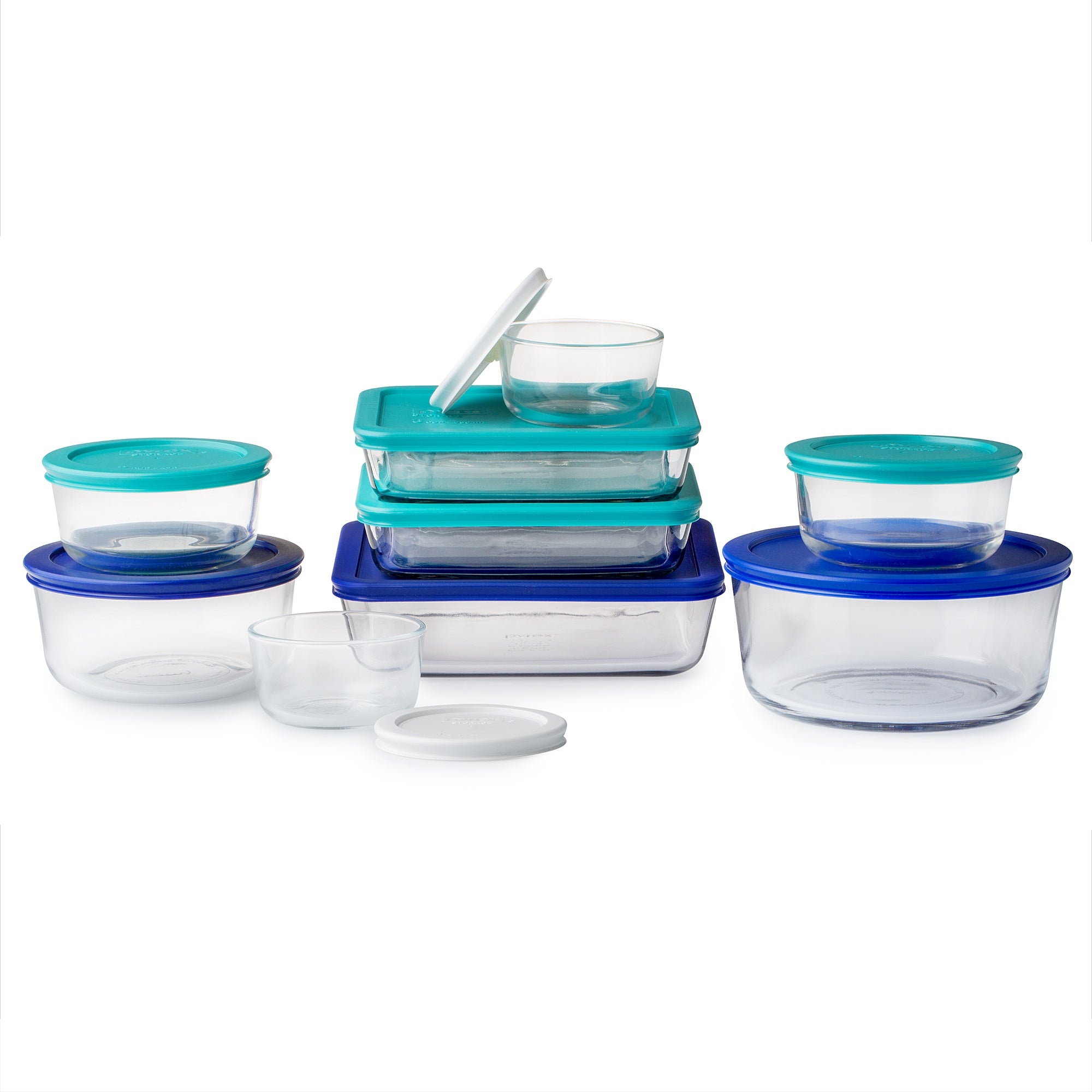 BLACK FRIDAY Pyrex® Simply Store 18 Piece Set (Teal/Blue)