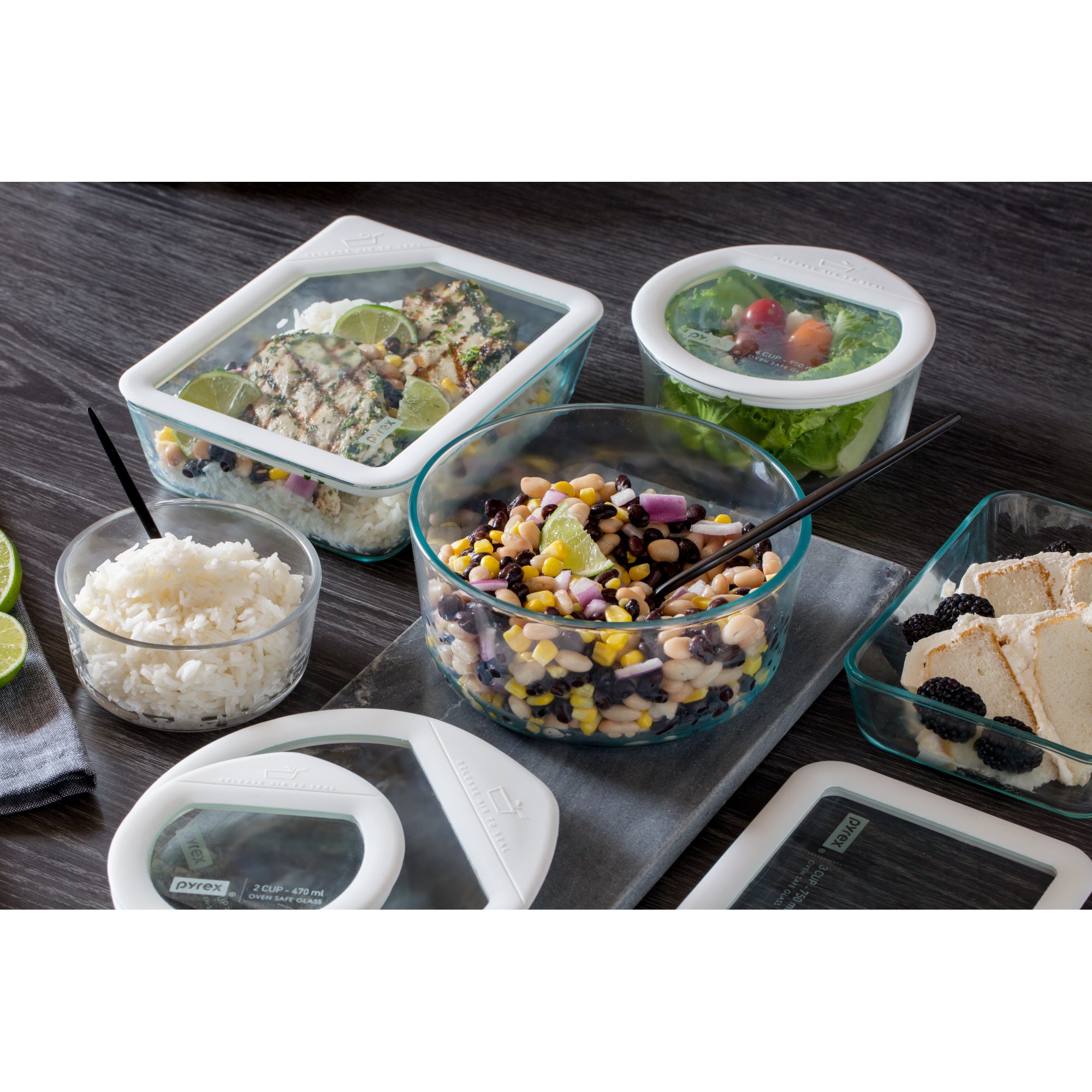 Pyrex® Ultimate Storage White 10 Piece Set